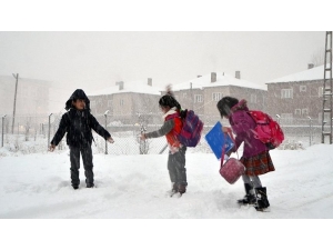 Erzincan Genelinde Kar Tatili