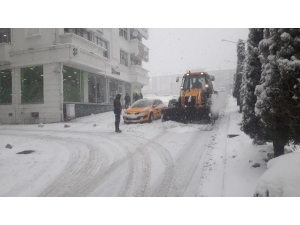 Yozgat’ta Yoğun Kar Yağışı