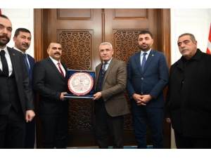 Mhp’den Başkan Güder’e Ziyaret