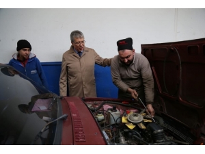 Başkan Arslan Esnaf Ziyaretlerine Devam Ediyor