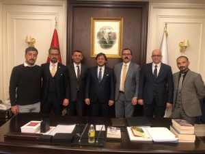 Ağrı Barosu’ndan Adalet Bakan Yardımcısı Birkan’a Ziyaret