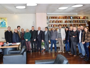 Mgc Yönetiminden Başkan Tollu’ya Ziyaret