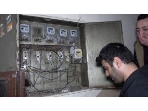 Hırsızlıkta Son Nokta ’Elektrik Akımı Bağlı Sayacı Çaldılar’