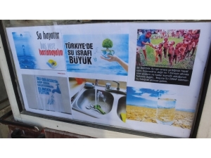 Burhaniyeli Simitçi Su İsrafına Dikkat Çekti