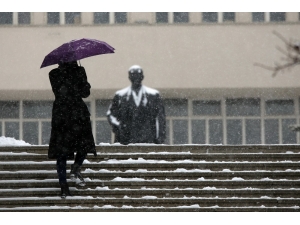 Gümüşhane’de Kar Yağışı Etkili Oluyor