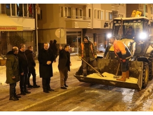 Başkan Kılıç: "Kar Yağışının Günlük Hayatı Olumsuz Yönde Etkilemesinin Önüne Geçtik"