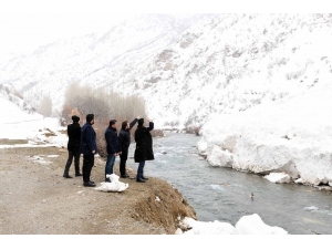 Başkan Şeylan, Çığ Bölgesinde İncelemelerde Bulundu