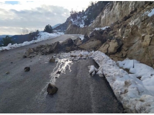 Karabük’te Yağışlar Sonrası Heyelanlar Meydana Geldi