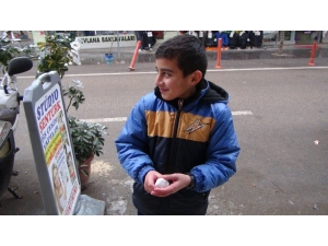 İslahiye’de Kar Yağışı Başladı