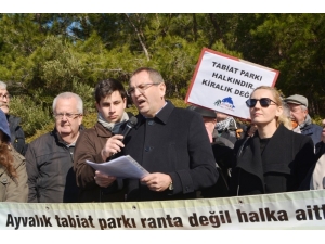 Ayvalık Tabiat Parkı İhalesi İptal Edildi