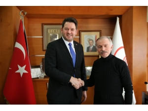 Kardeş Şehrin Başkanından Başkan Aydıner’e Ziyaret