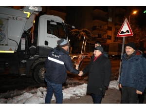 687 Kilometre Yolda 24 Saat Kar Nöbeti