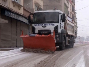 Şahinbey’de Karla Mücadele Sürüyor