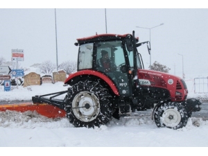 Ürgüp Belediyesi Karla Mücadele Çalışmalarını Aralıksız Devam Ediyor
