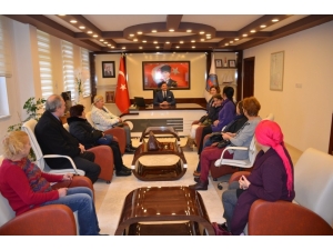 Hayvanseverlerden Kaymakam Yalçın’a Ziyaret