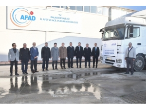 Balıkesir’den Elazığ’a Yardım Tır’ı