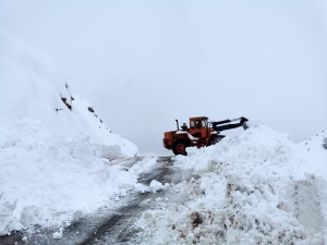 Tunceli’de Yoğun Kar Yağışı, 224 Köy Yolu Kapandı