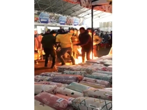 Esnafın Alev Alan Piknik Tüpüyle Mücadelesi