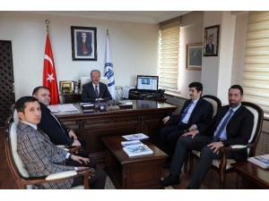 Rektör Uzun’a Gerçekleştirilen Ziyaretlerde Bölgesel Kalkınma Konuşuldu