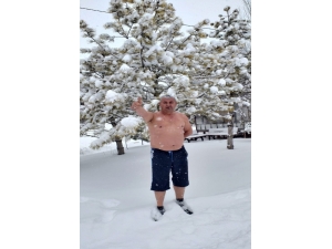 Kahramanmaraş’ta Kar Sevinci