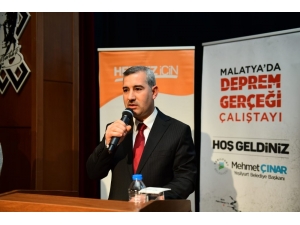 ‘Malatya’da Deprem Gerçeği Çalıştayı’ Düzenlendi