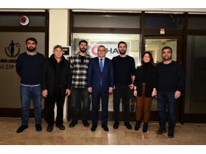 Vali Deniz’den İha’ya Ziyaret