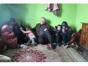 Başkan Turanlı, Mağdur Aileye Yardım Elini Uzattı