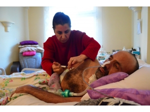 Elektrik Akımına Kapıldı, Yatağa Bağlandı