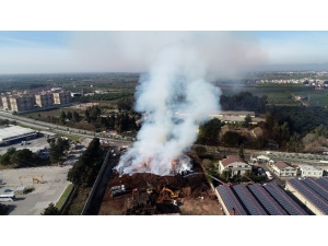 Adana’daki Fabrika Yangını 32 Saattir Sürüyor