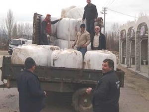 Hisarcık’lı Besicilerin Mısır Silajına Talebi Arttı