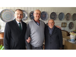 Başkan Ceyhun’dan Hamza Üstünkaya’ya Tebrik Ziyareti