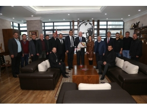 Türk İş Yönetimi Başkan Kurt’u Ziyaret Etti