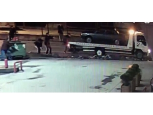 Pompalı Tüfekle Havaya Rastgele Ateş Açtı, Polis Memurunu Yaraladı