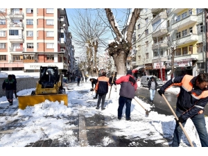Malatya’da Karla Mücadele Çalışması