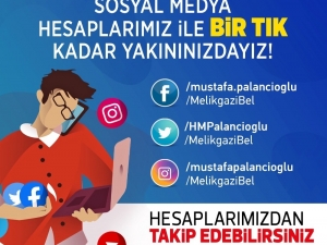 Melikgazi Belediyesi’nden Sosyal Medya Kullanıcılarına Davet