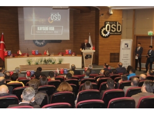 Kayseri Osb Başkanı Tahir Nursaçan: