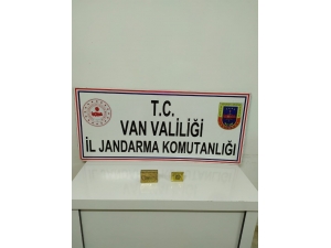 Erciş’te Tarihi Külçe Altın Ele Geçirildi