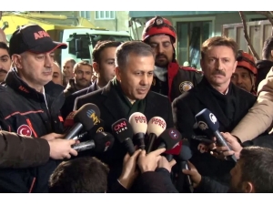 İstanbul Valisi Yerlikaya’dan Bahçelievler’de Çöken Binaya İlişkin Açıklama