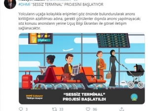 Havalimanlarında ‘Sessiz Terminal’ Dönemine Geçiliyor