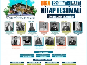 Biga Kitap Festivali Kapılarını Açıyor