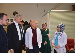 Başkan Biçer’den Başhekim Çağlar’a Destek Ziyareti