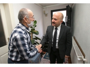 Vali Varol, Kıbrıs Gazisi Sucu’yu Ziyaret Etti