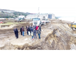Mehmet Baykan Ve Nazım Maviş Statta İncelemelerde Bulundu