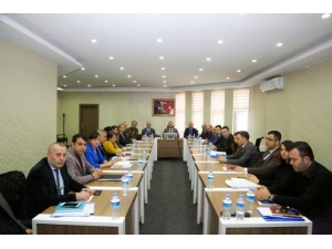 Niğde Belediyesi Birim Müdürleri Toplantısı Yapıldı