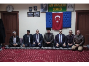 Beyazgül, Muhtarın Taleplerini Dinledi