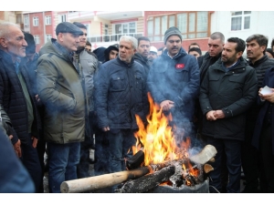 Bakanlar Soylu Ve Kurum Elazığ’da Çalışmalarını Sürdürüyor