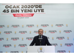 Cumhurbaşkanı Erdoğan: “Ak Parti Ulusal Bir Coğrafyaya Değil Uluslararası Bir Coğrafyaya Hitap Eden Bir Partidir”