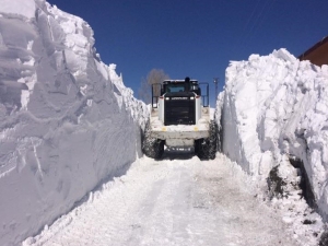 Iğdır’da Karla Mücadele Devam Ediyor
