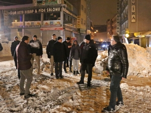 Vali Bilmez Karla Mücadele Çalışmalarını İnceledi