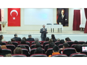 Kosgeb İl Müdürü Tarık Yılmaz’dan Meslek Lisesi Öğrencilerine Konferans